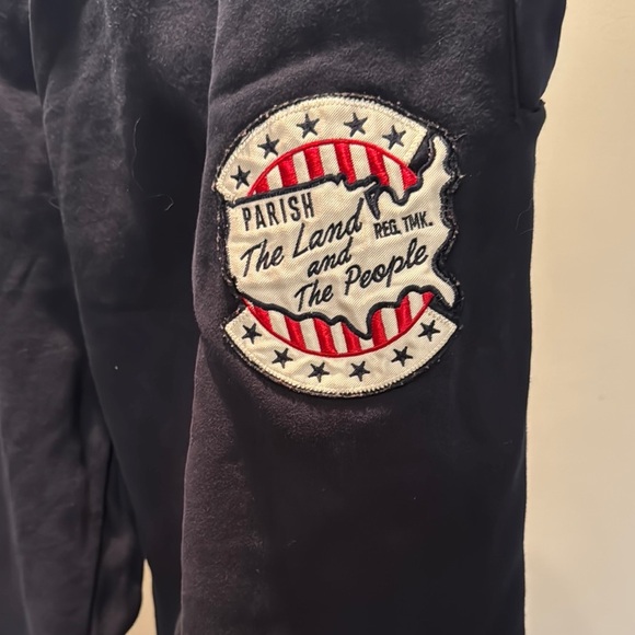 Parish nation Black Joggers with White Stripes EUC 4XL - Picture 13 of 13